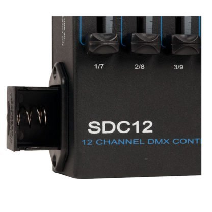 Elation SDC12 DMX Controller battery slot