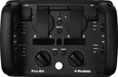 Profoto B4 Control Panel off