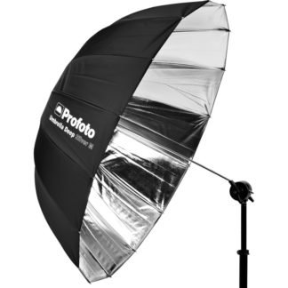 Profoto Medium Deep Silver Umbrella w stand