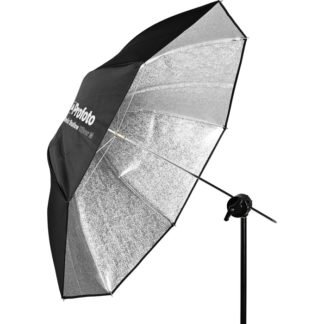 Profoto Medium Shallow Silver Umbrella w Stand