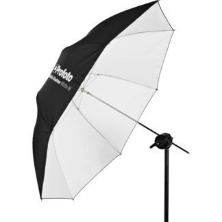 Profoto Medium Shallow White Umbrella w Stand