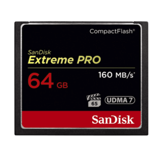 64Gb CF Card - Extreme Pro (160MB/s) - SanDisk