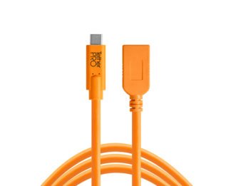 15ft USB-C to USB-A Female Adapter - Tether Tools